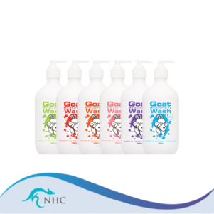 (PRE ORDER) Goat Organic Body Wash 500ml Original/Manuka Honey/Lemon Myrtle/Coconut Oil/Argan Oil/Oatmeal